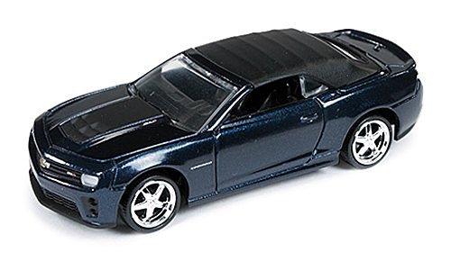 Chevrolet Camaro ZL1 Convertible, metálico-azul oscuro, 2013, Modelo de Auto, modello completo, Auto - 1:64