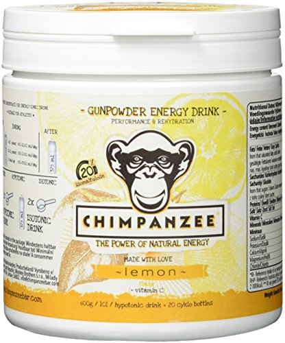 Chimpanzee Gunpowder Energy Drink o Beutel á 600 g o Zitrone o (VE 1/Preis Pro Beutel)