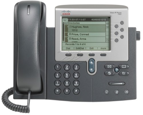 Cisco Unified IP Phone 7962 - Teléfono (Base, Digital, LCD, 320 x 222 Pixeles, 12,7 cm (5"), Monocromo)