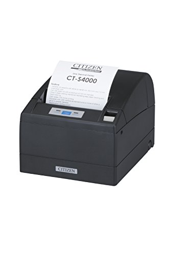 Citizen CT-S4000 Térmico Impresora de Recibos 203 x 203 dpi - Terminal de Punto de Venta (Térmico, Impresora de Recibos, 203 x 203 dpi, 150 mm/s, 1,25 x 3 mm, PC437,PC850,PC858,PC860,PC863,PC865)