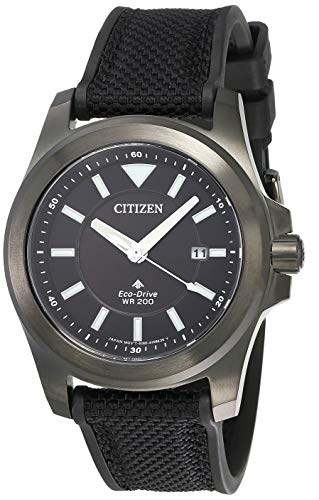 Citizen Reloj de Hombre Cuarzo Color Negro Caja de Acero BN0217-02E