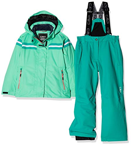 CMP 39w1995 - Conjunto de Chaqueta y pantalón de esquí para niña, Niñas, Color Aquamint, tamaño 176