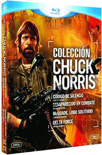 Coleccion Chuck Norris (Codigo De Silencio+Desaparecido En Combate+Mcquade, Lobo Solitario+Delta Force) - Blu-Ray [Blu-ray]
