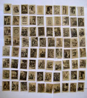 Colección Completa - Complete Collection : 80 Fototipias de Cerillas DON QUIJOTE (Phototypes Matches)