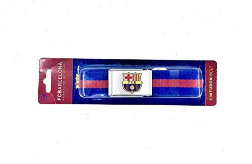 Comercial Mercera Morán. Cinturón Oficial F.C. Barcelona. Medida: 115 cms. de largo total. Producto Licenciado.