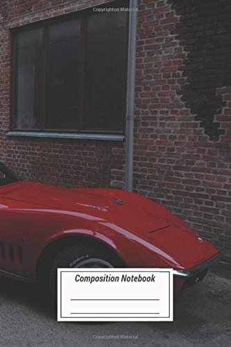Composition Notebook: A Beautiful Corvette Stingray C3 68 In Classic New Yor Over 100 Pages for Writing