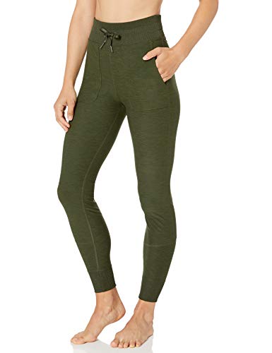 Core 10 Cozy High Waist Legging with Pockets leggings-pants, Brezo verde oliva, XL (16)