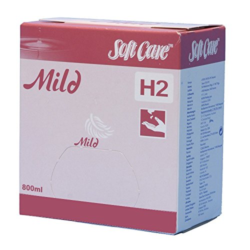 Deb BND532-08 Crema de lavado de manos suave H2, 800 ml (paquete de 6)