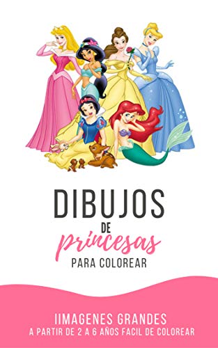 Dibujos de Princesas para colorear: de 2 a 6 años