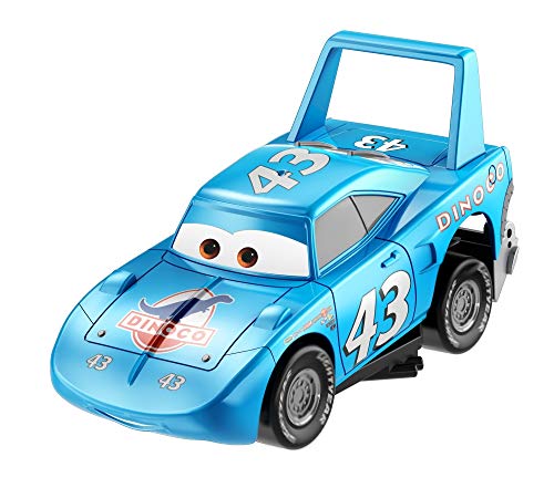 Disney Cars Turbo Racers Vehículo Strip Weathers aka "The King, coches de juguete niños +3 años (Mattel GFY55) , color/modelo surtido
