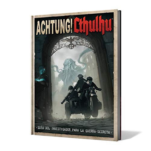 Edge Entertainment-Guía del Investigador para la Guerra Secreta-Achtung Cthulhu-Español, color (EEMOAC02) , color/modelo surtido