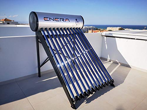 ENERA Calentador Solar de Agua (termosifón Solar) con Tubos de vacío Heat-Pipe (150 litros)