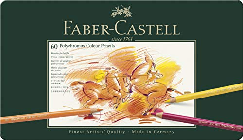 Faber-Castell 110060 - Set de lápices de colores, multicolor