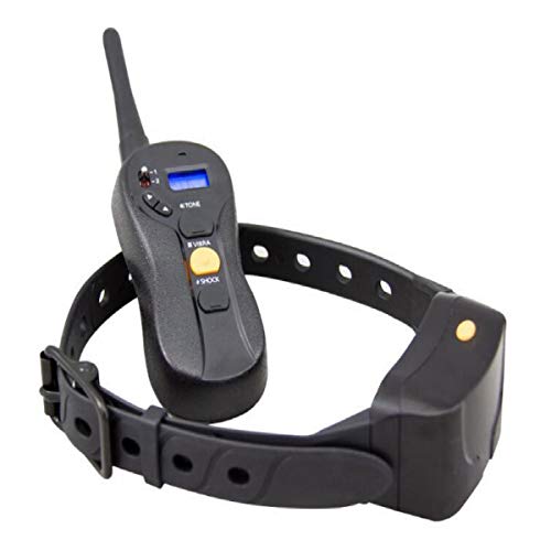 Focuspet Collar de entrenamiento para perros Collar de entrenamiento impermeable recargable inalámbrico con control remoto de hasta 600m de alcance