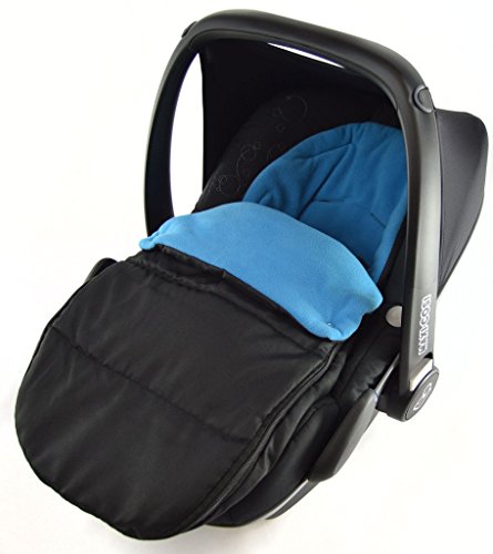 For-your-Little-One - Saco de paseo, Compatible con asiento de coche recién nacido ABC Design, color azul