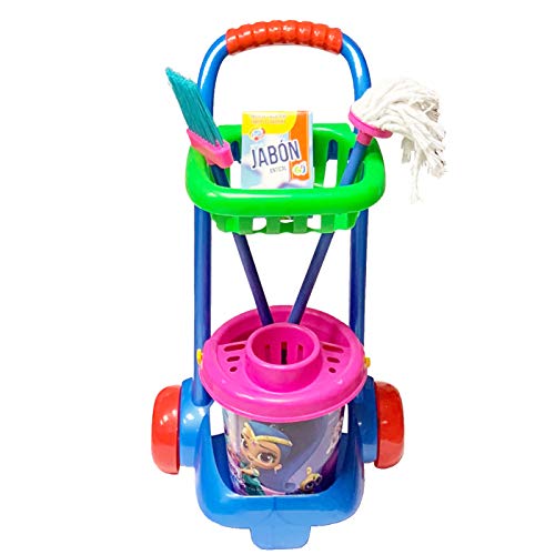 General juguetes - Carro Limpieza Completo, Multicolor, 56 x 31 cm