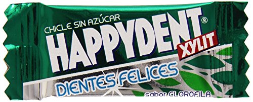 Happydent Clorofila, Chicle Sin Azúcar - 200 unidades