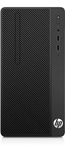HP 285 G3 - Ordenador de sobremesa profesional (AMD Ryzen 5 2400G, 8 GB RAM, 500GB HDD, AMD Radeon RX Vega 11, Windows 10 Pro) negro