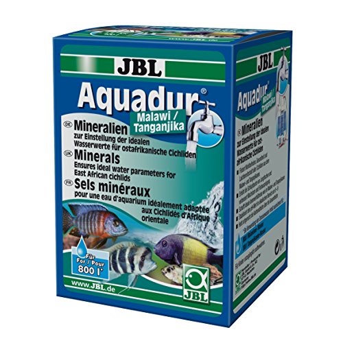 JBL Mineral de Sal de purificador de Agua para acuarios de Agua Dulce, AQUADUR