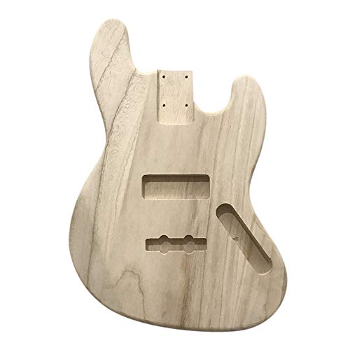 Kalaok Tipo de madera pulida Guitarra eléctrica Barril DIY Cuerpo de barril de guitarra eléctrica de arce para JB Style Bajo