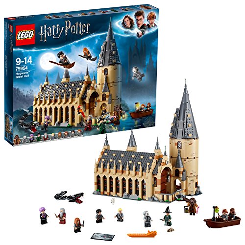 LEGO  75954  Harry Potter Gran Comedor de Hogwarts - Juguete de Construcción, con Minifiguras de Harry Potter