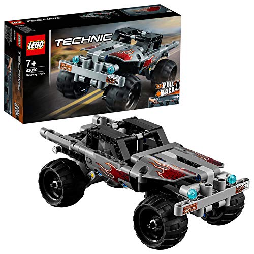 LEGO Technic - Camión de Huida, juguete divertido de todoterreno monster truck (42090)