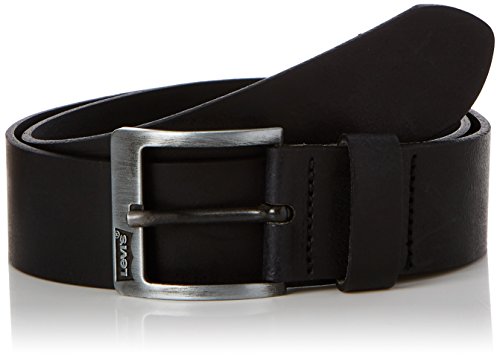 Levi's 220378-3 - Cinturón para hombre, Negro (Black), 85 cm (Talla del fabricante: 85)