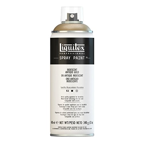 Liquitex Professional - Acrílico en spray, 400ml, oro antiguo iridiscente