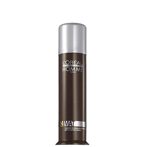 L'Oréal Professionnel Homme - Mat 4 - Crema de modelado matificante - 80 ml