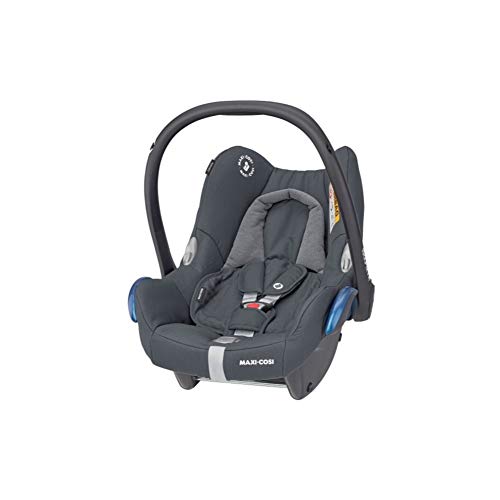 Maxi-Cosi CabrioFix Silla coche bebé, silla de auto infantil reclinable y de alta seguridad, portabebé 0 - 12 meses, 0 - 13 kg, color essential graphite