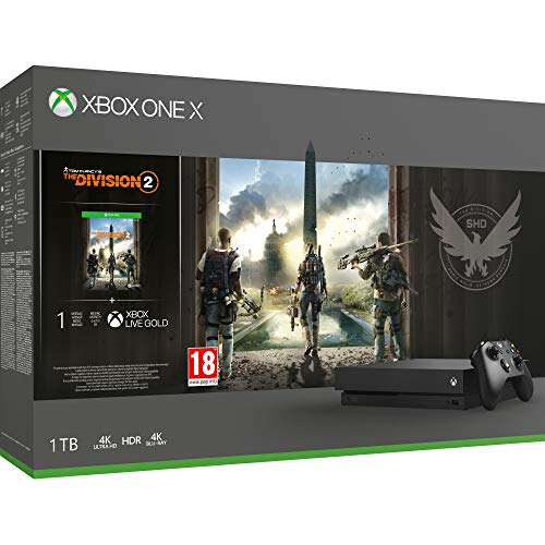 Microsoft Xbox One X - Consola 1 TB + División 2