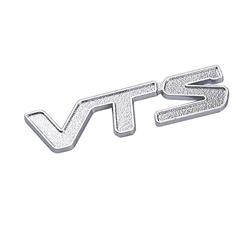 NA Etiqueta engomada del Maletero Trasero del Coche de Metal Cromado 3D con Logotipo VTS para Citroen C2 C3 C5 Quatre Saxo Xsara Jimny 1.6 16 v VTR Car Styling