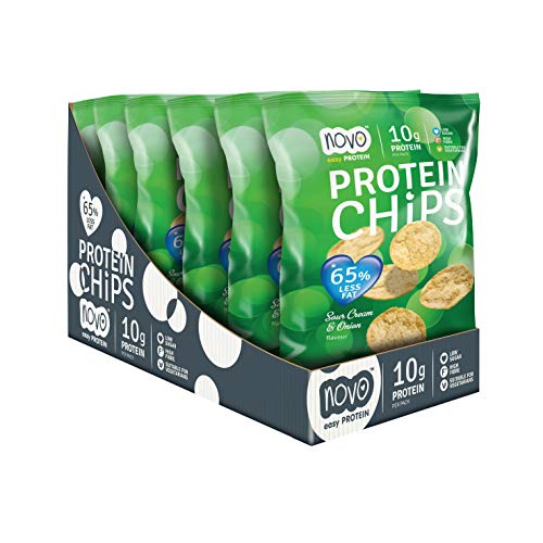 Novo Nutrition Protein Chips (6X30G) 6 Unidades 180 g