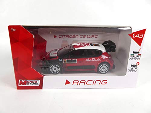 OPO 10 - Citroen C3 WRC Abu Dhabi Rally 1/43 Mondo Motors Racing (c3)