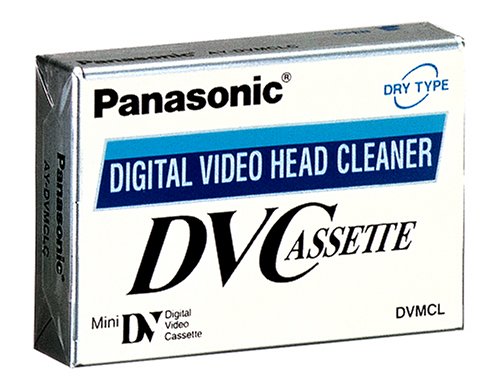 Panasonic AY-DVMCLC Cleaning Tape for Mini DV - Cinta de Limpieza Color Blanco