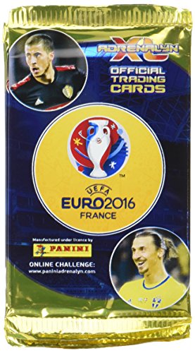 Panini-003029BLBF7 Paquete de 5 bolsas + 1 tarjeta Adrenalyn XL edición limitada UEFA EURO 2016