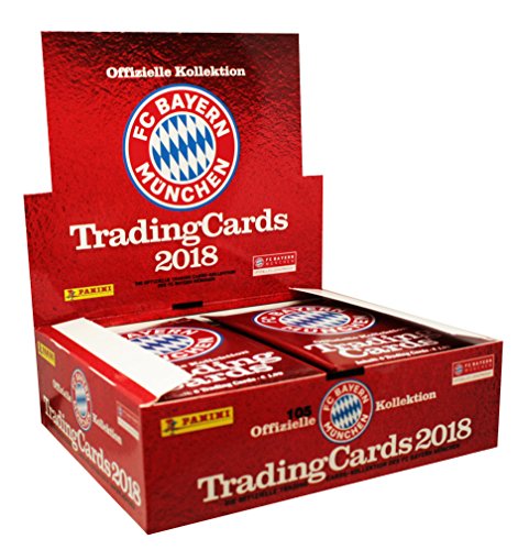 Panini – FC Bayern Múnich Trading Card Colección 2017/18 – 1 Display (24 Booster)