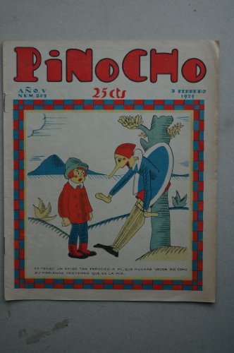 PINOCHO : semanario infantil.-- Año V Nº 207 (3 febrero 1929) / [ilustración de la portada Salvador Bartolozzi Rubio]