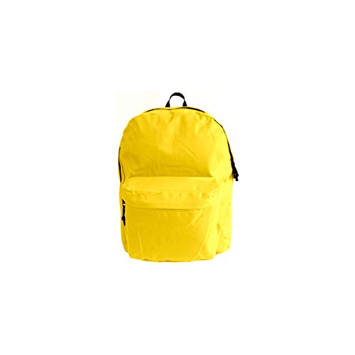 Projects Basic Line - Mochila (poliéster resistente, uso universal, para mujer, hombre y niño), 8 colores, amarillo (Amarillo) - 55850.18