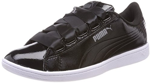 Puma Vikky Ribbon P, Zapatillas para Mujer, Negro (Black/Black 01), 36 EU