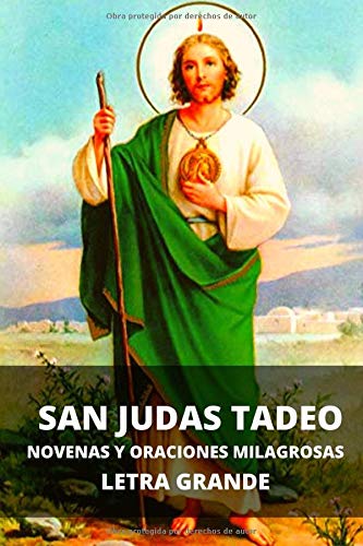 San Judas Tadeo. Novenas y oraciones milagrosas: Letra grande