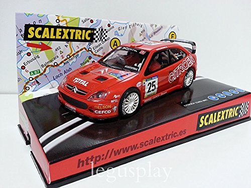 SCX Slot Scalextric 6097 Citroën Xsara WRC Costa Brava 2002" Nº25