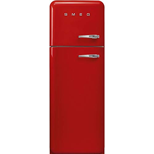Smeg FAB30LRD3 nevera y congelador Independiente Rojo 294 L A+++ - Frigorífico (294 L, SN-T, 4 kg/24h, A+++, Compartimiento de zona fresca, Rojo)
