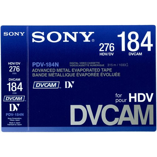 Sony PDV-184N cinta de casete - Cinta de audio/video
