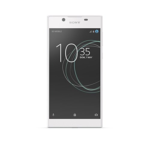 Sony Xperia L1 - Smartphone de 5.5" (Quad Core 1.45 GHz, RAM de 2 GB, memoria interna de 16 GB, cámara de 13 MP, Android) Blanco