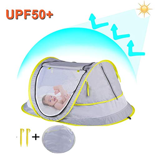 StillCool Infantil Cuna Pop Up Portátil Plegable Cama de viaje de Bebé Cunas con Mosquitera, para bebés de 0 – 3 años