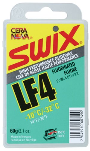 Swix Cera de Esquí, LF4, verde, 10 Degrees hasta que -32 grados, 60 g