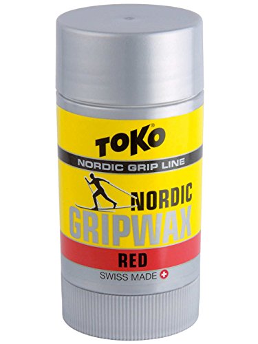 Toko Nordic Grip - Cera (25 g), color rojo, 5508752, neutro, talla única