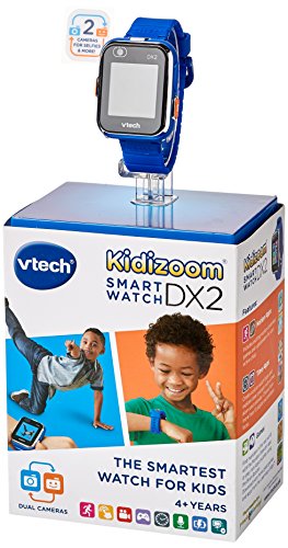 VTech- Kidizoom Smart Watch DX2 Juguete, Color Azul, 1.5 x 4.6 x 22.4 cm (193803)