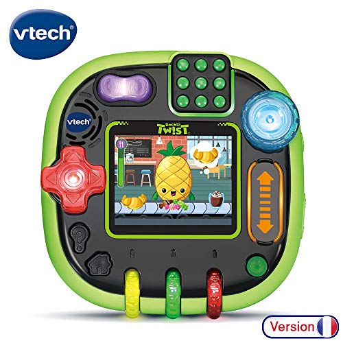 VTech Rockit Twist Console - Vert Translucide - Electrónica para niños (Verde, 4 año(s), Niño/niña, 10 año(s), Francés, Batería)